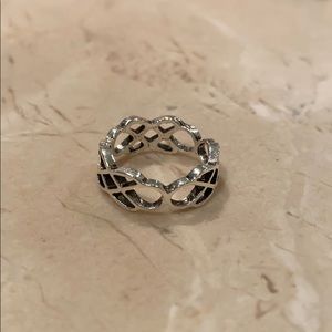 silver ring pack 5pcs